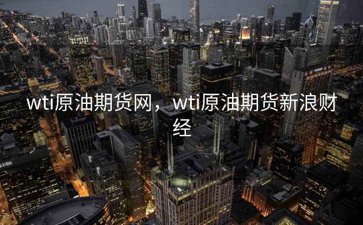 wti原油期货网，wti原油期货新浪财经  第1张