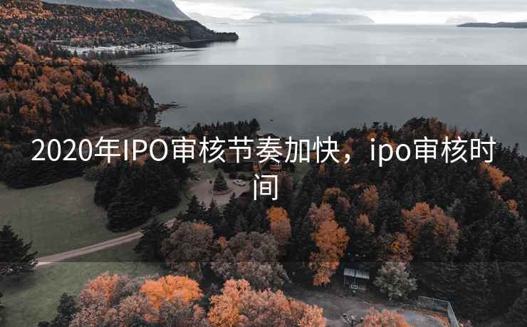 2020年IPO审核节奏加快，ipo审核时间