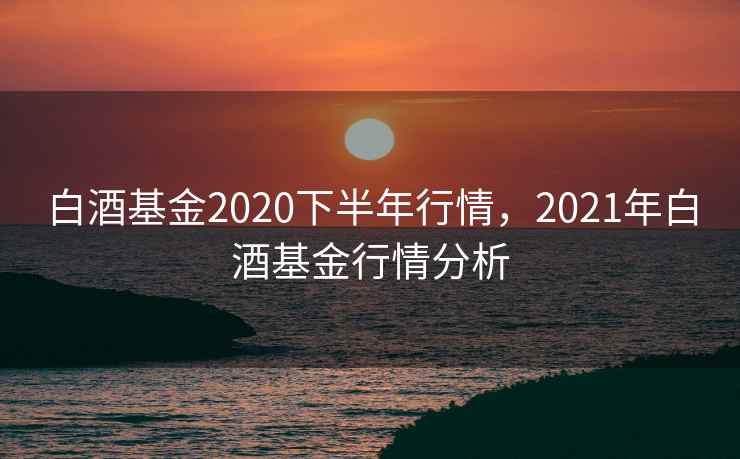白酒基金2020下半年行情，2021年白酒基金行情分析