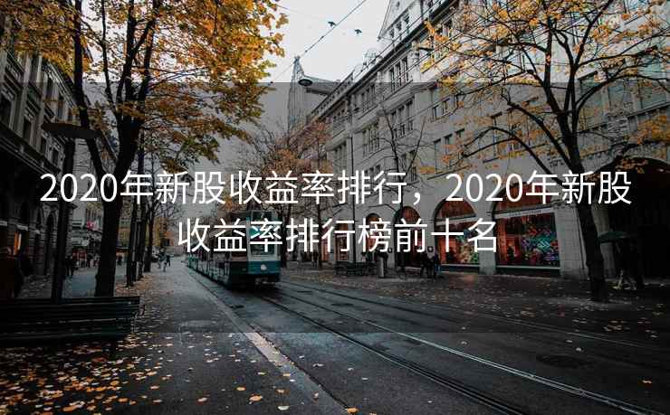 2020年新股收益率排行，2020年新股收益率排行榜前十名  第1张
