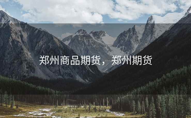 郑州商品期货，郑州期货